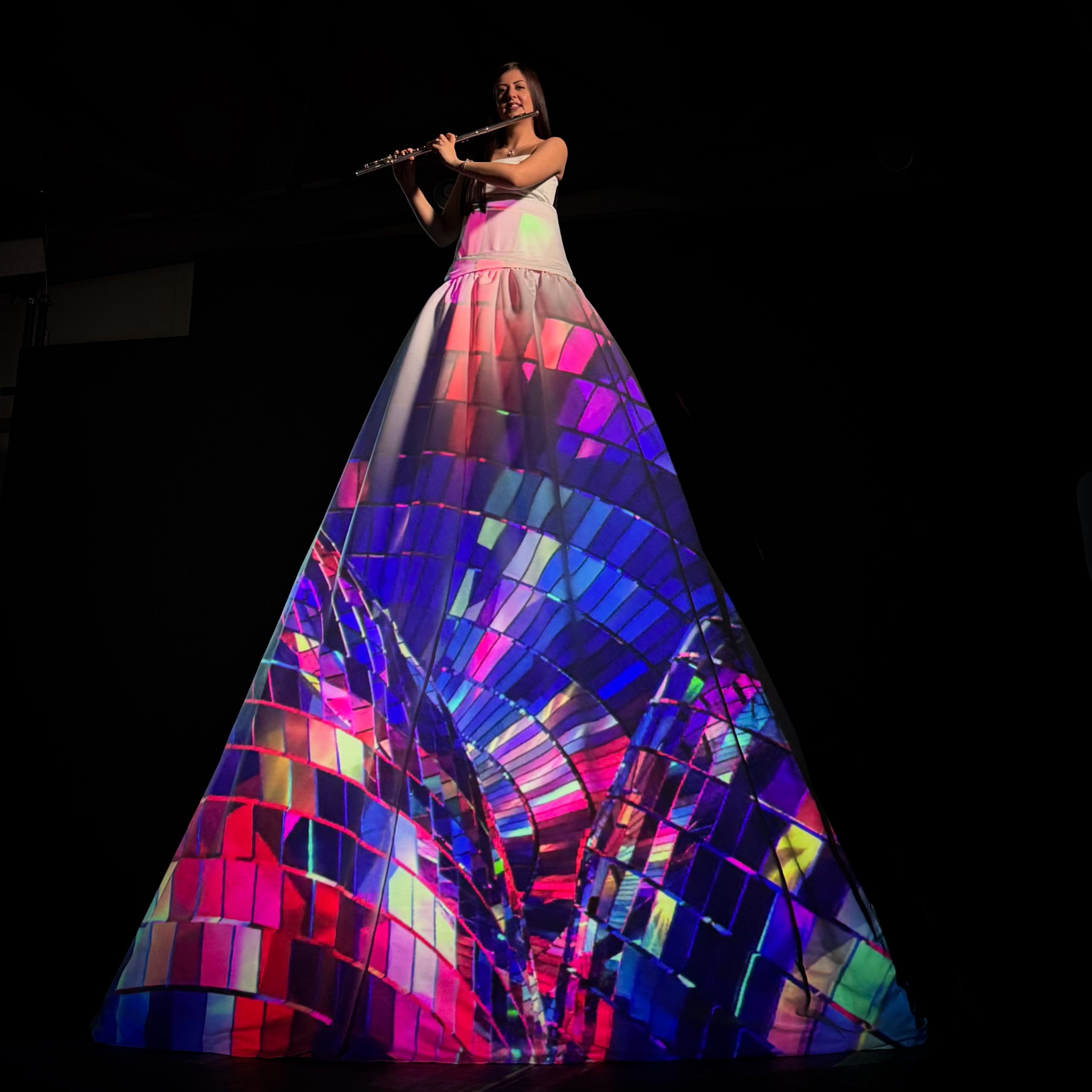 3D MAPPING FLUTE SHOW Scaled